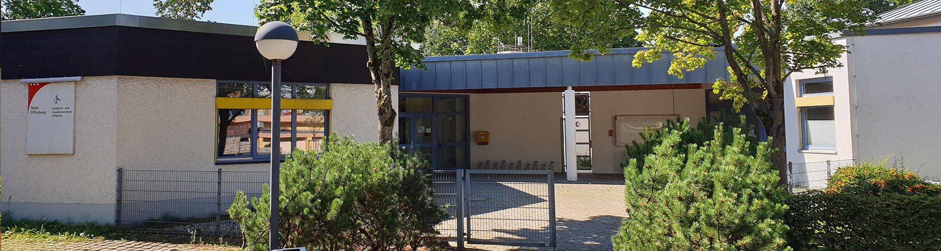 Außenansicht Stadtteil- und Familienzentrum Uffhofen